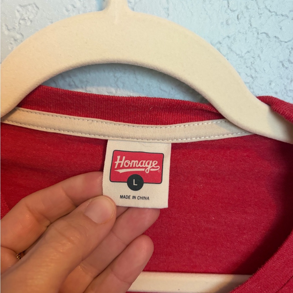 HOMAGE Red Elf Tee - Picture 2 of 2